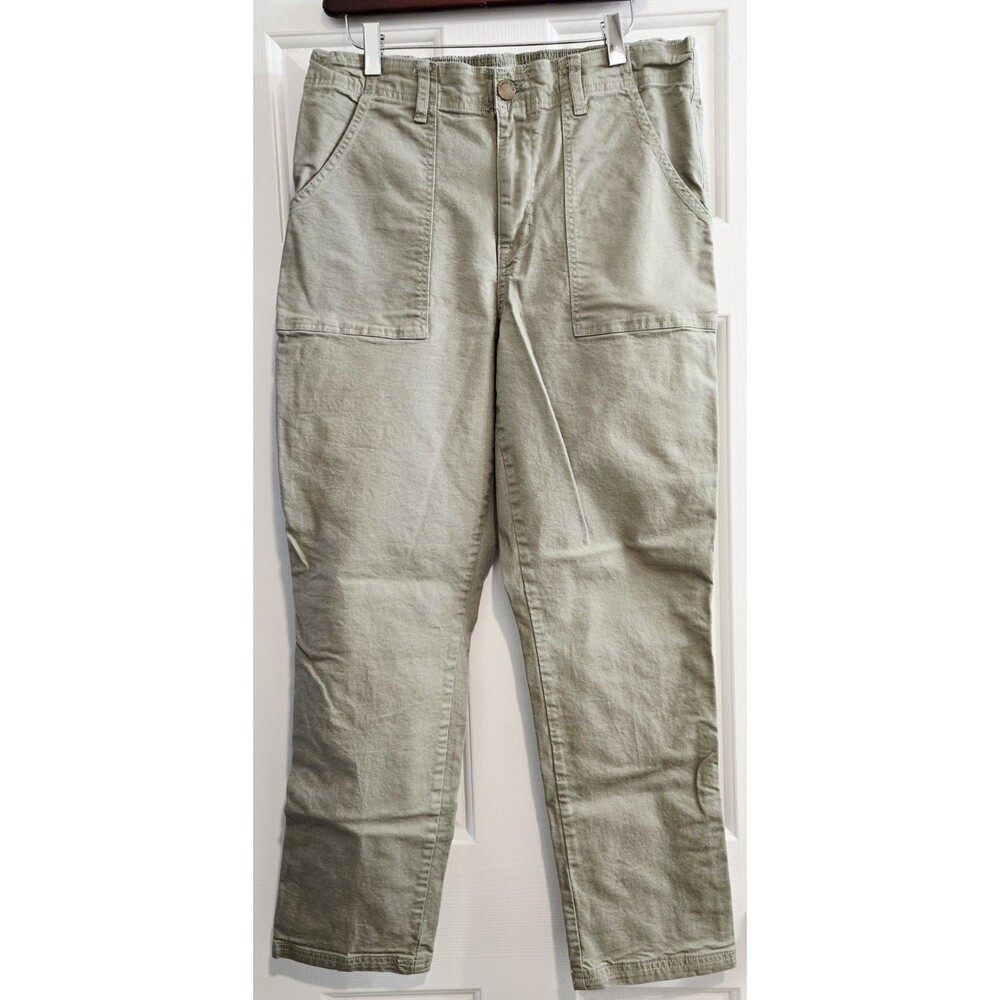 Knox Rose Women's Sage Green Pants Size Medium Elastic Waist